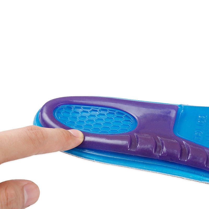 Shock absorption sports gel insole